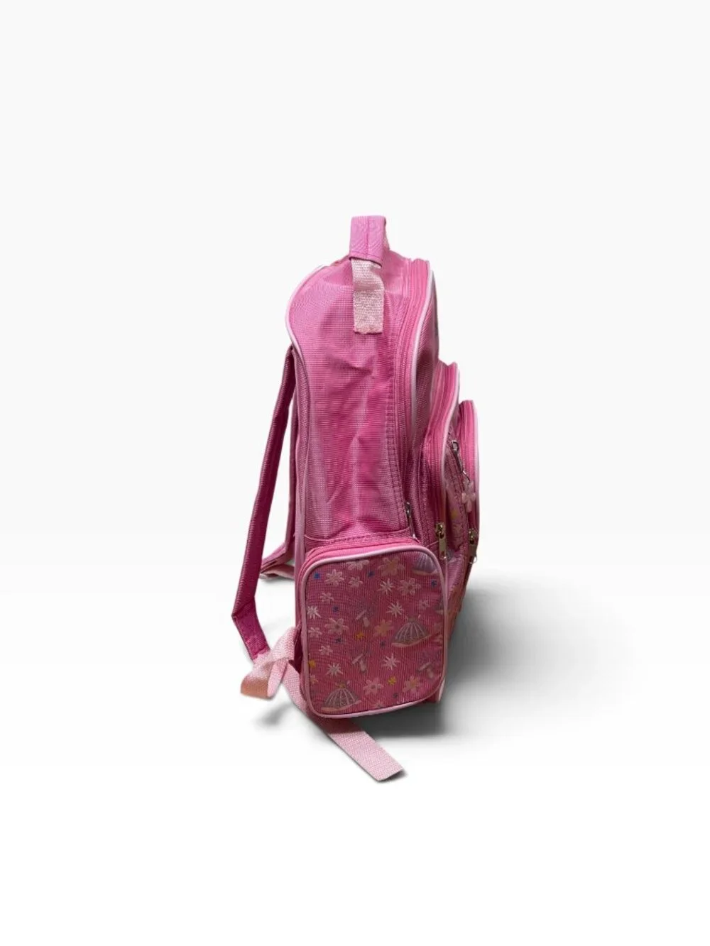 Pretty Princesses Pink Backpack Girls School Travel Bag Vintage Y2K Graphic